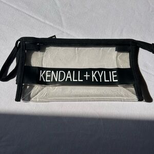 Kendall + Kylie Clear makeup Bag